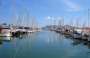 8 x 3 Meter Liegeplatz Real Club Nàutic Port de Pollensa Yachthafen Zu Verkaufen