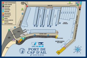 60 x 11 Meter Liegeplatz Cap d'Ail Yachthafen Zu Verkaufen