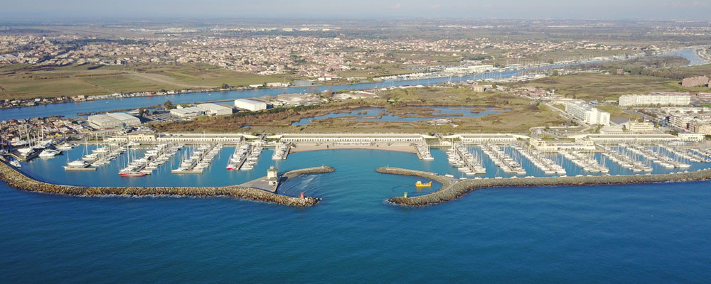 Porto Turistico di Roma Yachthafen - Yachthafen Liegeplätze