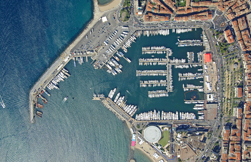 Le Vieux - Port De Cannes Yachthafen - Yachthafen Liegeplätze