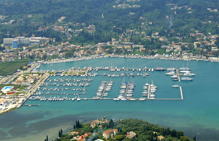 D-Marin Gouvia Yachthafen Corfu - Yachthafen Liegeplätze