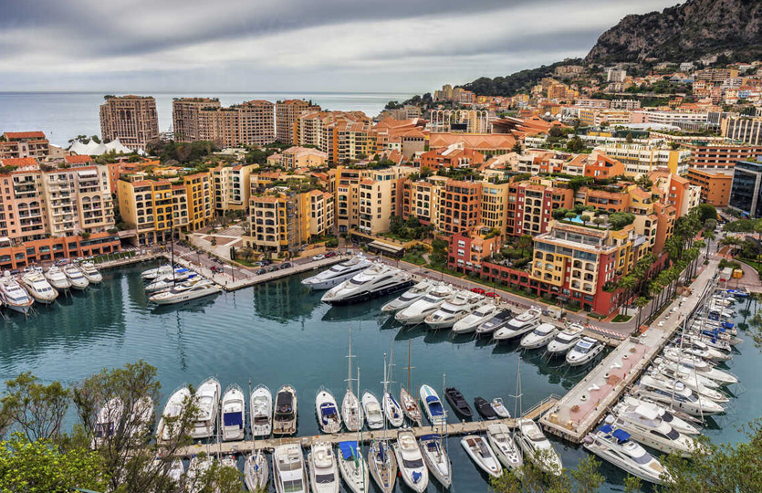 Fontvielle Yachthafen Monaco - Yachthafen Liegeplätze